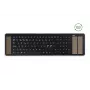 peletrapper Type klaviatūra QWERTY Nordic USB-A + Bluetooth, pilna izmēra (100%), vadu un bezvadu, USB + Bluetooth, melna