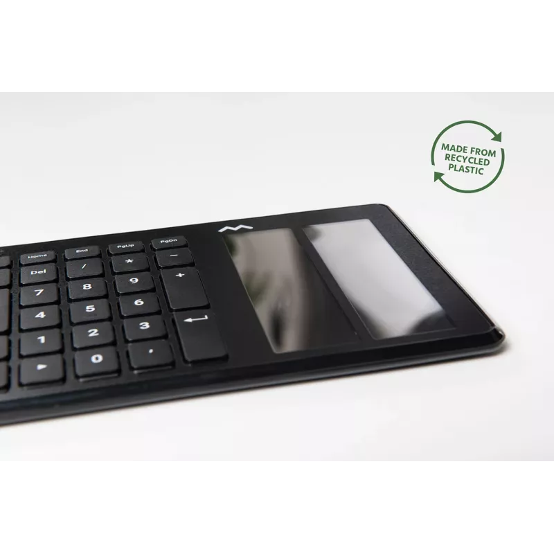 peletrapper Type klaviatūra QWERTY Nordic USB-A + Bluetooth, pilna izmēra (100%), vadu un bezvadu, USB + Bluetooth, melna