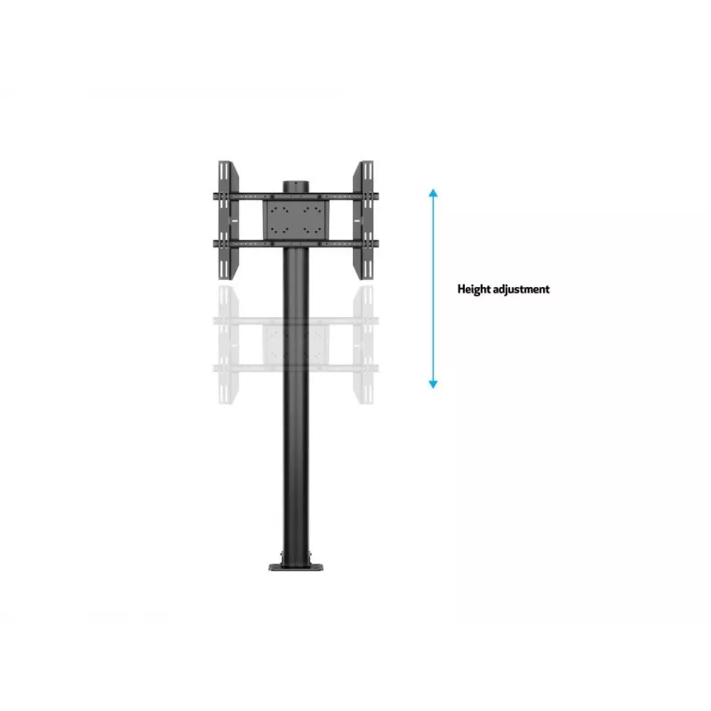 Multibrackets M Display Stand 180 Single Melns w, Floormount
