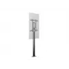 Multibrackets M Display Stand 180 Single Melns w, Floormount