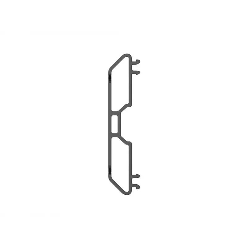 Multibrackets M Pro Series - Kabeļu pārvaldības skava, 6 gab. iepakojumā, Kabeļu pārvaldības skava, Melna, Plastmasa, 100 g, 90 mm, 30 mm