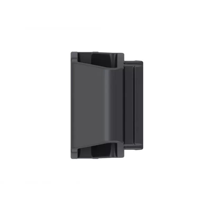 Multibrackets M Pro Series - Kabeļu pārvaldības skava, 6 gab. iepakojumā, Kabeļu pārvaldības skava, Melna, Plastmasa, 100 g, 90 mm, 30 mm