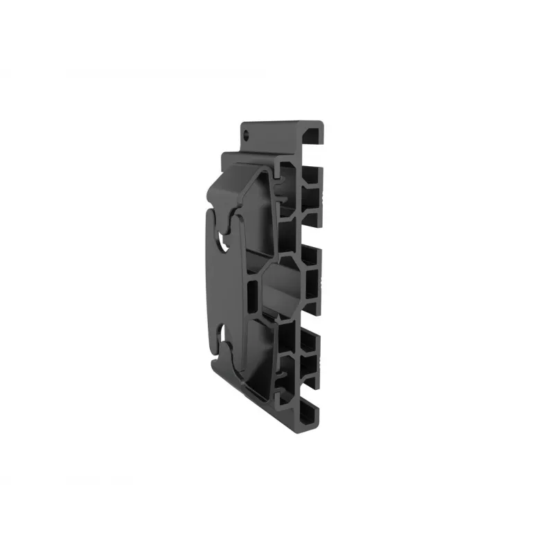 Multibrackets M Pro Series - Kabeļu pārvaldības skava, 6 gab. iepakojumā, Kabeļu pārvaldības skava, Melna, Plastmasa, 100 g, 90 mm, 30 mm