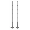Multibrackets M Pro Series - Soundbar Holder XL, melna, tērauds, 15 kg, 165,1 cm (65 collas), 2,79 m (110 collas), 104 mm