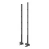 Multibrackets M Pro Series - Soundbar Holder XL, melna, tērauds, 15 kg, 165,1 cm (65 collas), 2,79 m (110 collas), 104 mm