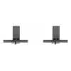 Multibrackets M Pro Series - Soundbar Holder XL, melna, tērauds, 15 kg, 165,1 cm (65 collas), 2,79 m (110 collas), 104 mm