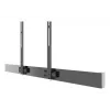 Multibrackets M Pro Series - Soundbar Holder XL, melna, tērauds, 15 kg, 165,1 cm (65 collas), 2,79 m (110 collas), 104 mm