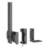 Multibrackets M Pro Series - Soundbar Holder XL, melna, tērauds, 15 kg, 165,1 cm (65 collas), 2,79 m (110 collas), 104 mm