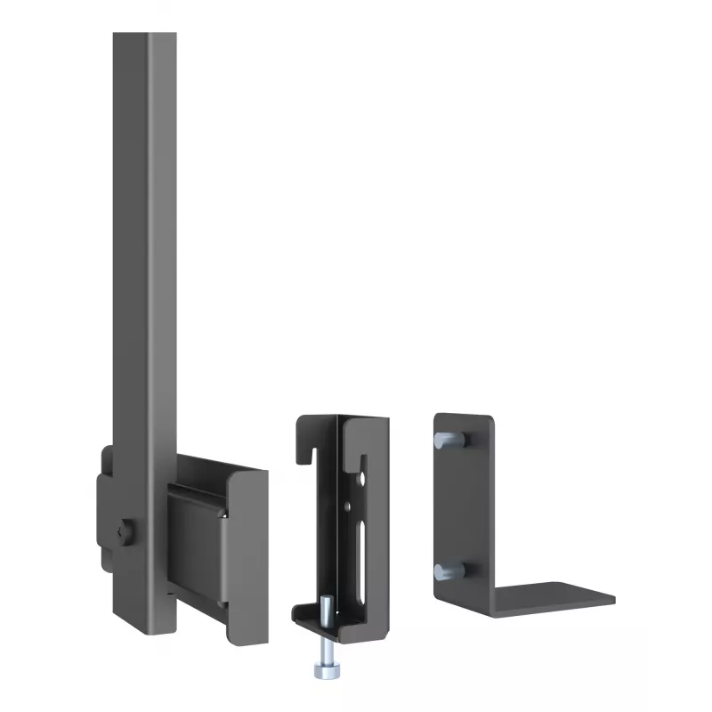 Multibrackets M Pro Series - Soundbar Holder XL, melna, tērauds, 15 kg, 165,1 cm (65 collas), 2,79 m (110 collas), 104 mm