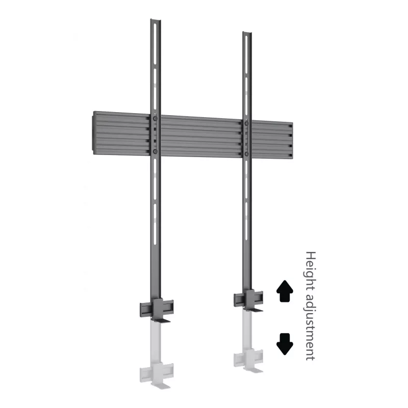 Multibrackets M Pro Series - Soundbar Holder XL, melna, tērauds, 15 kg, 165,1 cm (65 collas), 2,79 m (110 collas), 104 mm