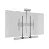 Multibrackets M Pro Series - Soundbar Holder XL, melna, tērauds, 15 kg, 165,1 cm (65 collas), 2,79 m (110 collas), 104 mm