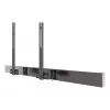 Multibrackets M Pro Series - Soundbar Holder XL, melna, tērauds, 15 kg, 165,1 cm (65 collas), 2,79 m (110 collas), 104 mm