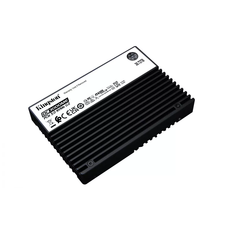Kingston Technology 30.7TB DC3000ME U.2 PCIe 5.0 NVMe TCG Opal Enterprise SSD
