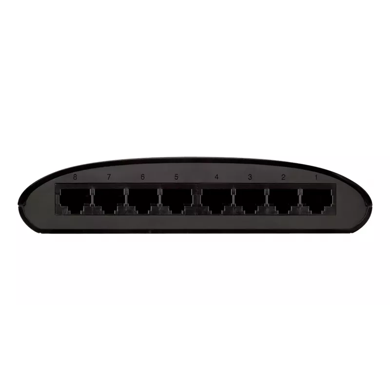 D-Link DES-1008D nevadāmā ātrā Ethernet (10/100) melns