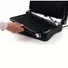 Ariete 1934 MetalGrill 3in1, Elektriskais grils jauktai grilēšanai, 2000 W, 3 gatavošanas režīmi, nepiedegošas plāksnes, Sudraba/Melns