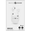 Music Sound Breeze kapsulas stila Bluetooth austiņas ar krāsainu futlāri