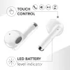 Music Sound Breeze kapsulas stila Bluetooth austiņas ar krāsainu futlāri