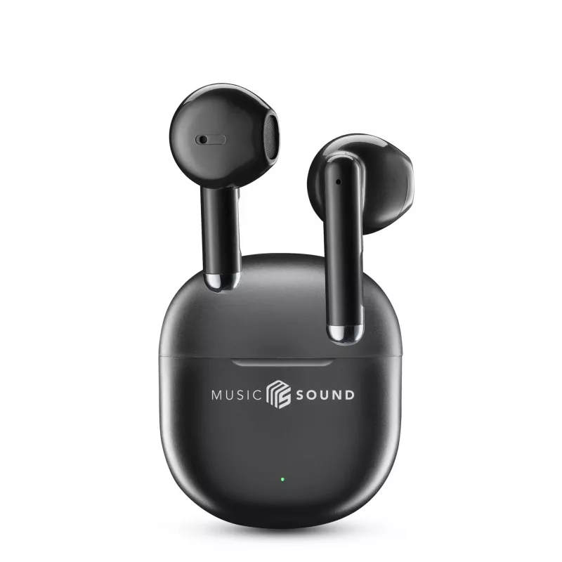 Mūzikas skaņas vēsmas kapsulas stila Bluetooth austiņas ar krāsainu maciņu
