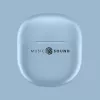 Music Sound Breeze kapsulas stila Bluetooth austiņas ar krāsainu maciņu