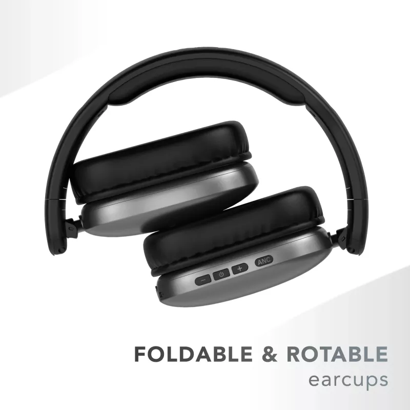 Music Sound MAXI3 MAXI3 bezvadu apkārtauss austiņas ar aktīvo trokšņu slāpēšanu: ieskaujoša un netraucēta klausīšanās pieredze, līdz pat 35 stundām akumulatora darbības laika. Mūsdienīgs dizains, komforts, stils un jaudīga, revolucionāra skaņa.