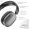 Music Sound MAXI3 MAXI3 bezvadu apkārtauss austiņas ar aktīvo trokšņu slāpēšanu: ieskaujoša un netraucēta klausīšanās pieredze, līdz pat 35 stundām akumulatora darbības laika. Mūsdienīgs dizains, komforts, stils un jaudīga, revolucionāra skaņa.
