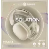 Music Sound MAXI3 MAXI3 bezvadu apkārtauss austiņas ar aktīvo trokšņu slāpēšanu: ieskaujoša un netraucēta klausīšanās pieredze, līdz pat 35 stundām akumulatora darbības laika. Mūsdienīgs dizains, komforts, stils un jaudīga, revolucionāra skaņa.