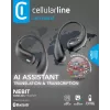 Cellularline Nebit – TWS tulkotāja austiņas NEBIT TWS ar reāllaika tulkošanas funkciju. Elegantas un inteliģentas, izstrādātas, lai pārvarētu valodas barjeras un nodrošinātu tūlītēju saziņu un transkripciju.