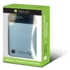 Techly I-CHARGE-10LCDBL ārējais akumulators litija polimēru (LiPo) 10000 mAh bezvadu uzlāde zila