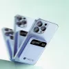 Techly I-CHARGE-10LCDBL ārējais akumulators litija polimēru (LiPo) 10000 mAh bezvadu uzlāde zila
