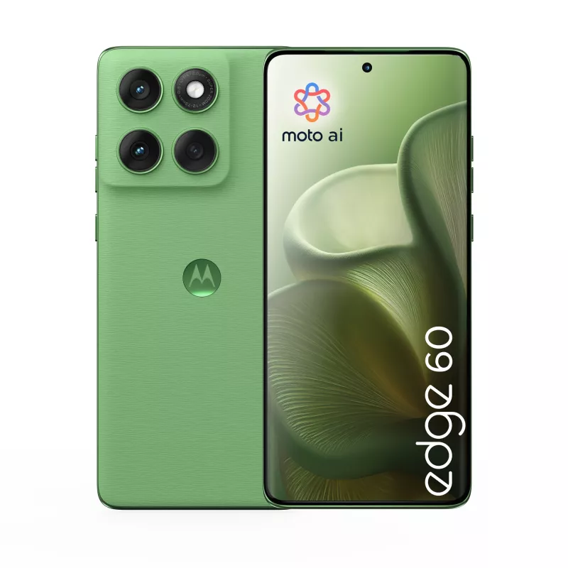 Motorola edge 60 16.9 cm (6.67 collas) Dual SIM Android 15 5G USB Type-C 12 GB 512 GB 5200 mAh Zaļš