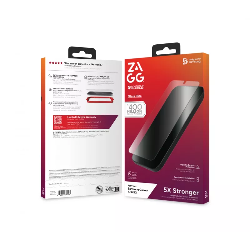 InvisibleShield Glass Elite ekrāna aizsargs Galaxy A56 5G