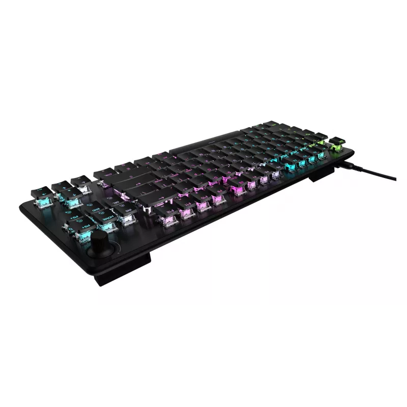 Turtle Beach Vulcan II TKL tastatūra Spēļu USB QWERTY vācu valoda melna