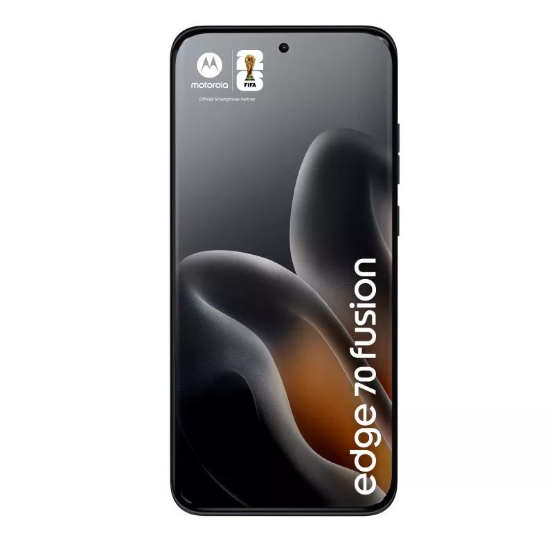 Motorola edge 70 fusion 17.2 cm (6.78 inch) Dual SIM Android 16.0 5G USB Type-C 8 GB 256 GB 7000 mAh Melns