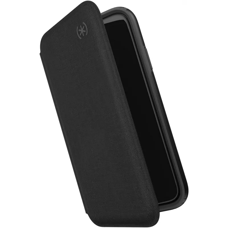 Speck Presidio Folio iPhone 11 Pro Max, atlokāms vāciņš, Apple, iPhone 11 Pro Max, 16,5 cm (6,5 collas), melns