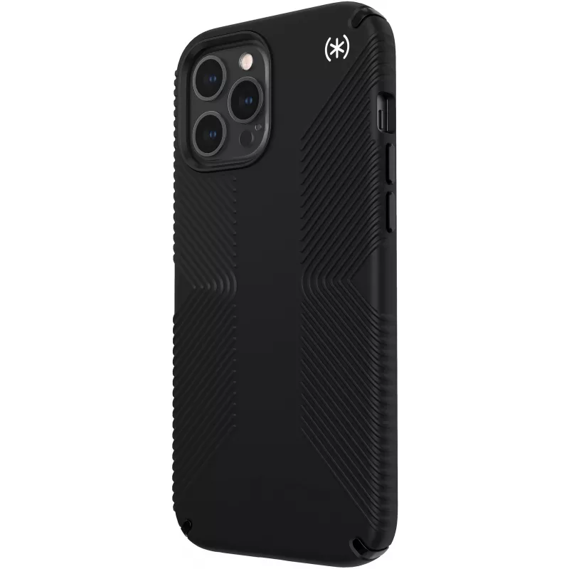 Speck Presidio2 Grip Apple iPhone 12 Pro Max Melns - with Microban