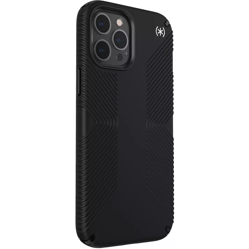 Speck Presidio2 Grip Apple iPhone 12 Pro Max Melns - with Microban