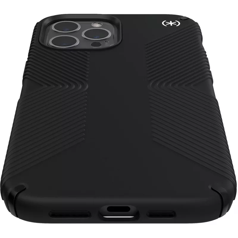 Speck Presidio2 Grip Apple iPhone 12 Pro Max Melns - with Microban