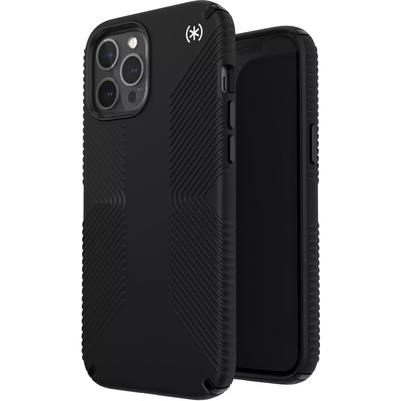 Speck Presidio2 Grip Apple iPhone 12 Pro Max Melns - with Microban