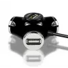 Axagon HUE-X3B saskarnes centrmezgls USB 2.0 480 Mbit/s melns