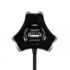 Axagon HUE-X3B saskarnes centrmezgls USB 2.0 480 Mbit/s melns