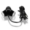 Axagon HUE-X3B saskarnes centrmezgls USB 2.0 480 Mbit/s melns