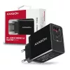 Axagon ACU-PQ22 mobilās ierīces lādētājs Mobilais tālrunis, Ārējais akumulators, Viedtālrunis, Viedpulkstenis, Planšetdators, Universāls Melns AC Ātrā uzlāde Iekštelpām