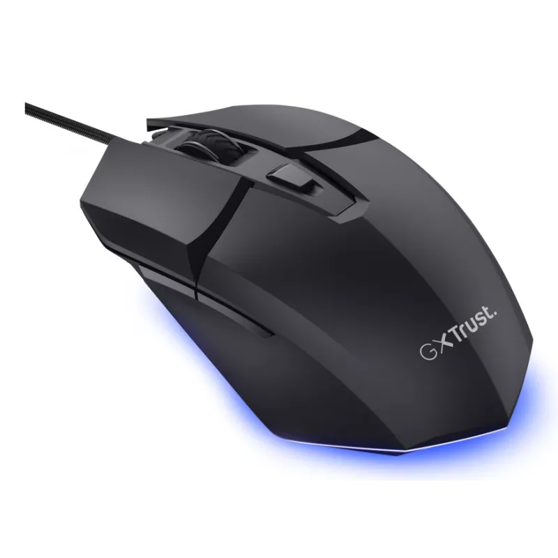 Trust GXT121 FELOX+ pele Spēlēm Labās rokas USB Type-A Optiskā 10000 DPI