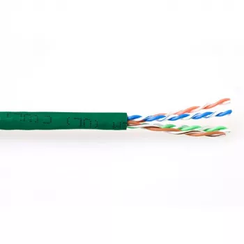 ACT CAT6 U/UTP daudzdzīslu komutācijas kabelis zaļš 305 m, 305 m, Cat6, Zaļš
