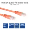 ACT oranža 1 m U/UTP CAT6 ielāpu vads ar RJ45 savienotājiem