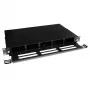 ACT Fiber panel High Density 5 MTP®-MPO kasetēm, PG11, PG13, melns, metāls