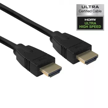 ACT 2 metru HDMI 8K īpaši ātrdarbīgs sertificēts kabelis v2.1 HDMI-A spraudnis – HDMI-A spraudnis