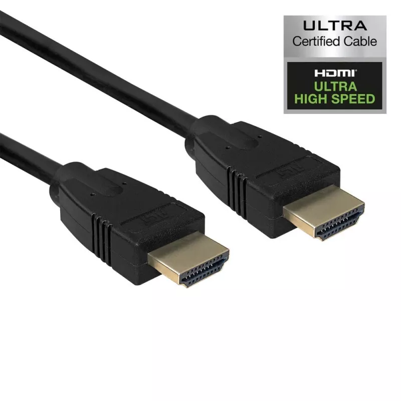 ACT 2 metru HDMI 8K īpaši ātrdarbīgs sertificēts kabelis v2.1 HDMI-A spraudnis – HDMI-A spraudnis