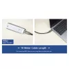 ACT USB-C 3.2 Gen2 Active Optical kabelis (AOC) savienojuma kabelis, 10m