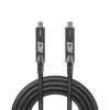 ACT USB-C 3.2 Gen2 aktīvais optiskais kabelis (AOC), pieskārienu paneļiem, video, datiem, strāvai, 3m
